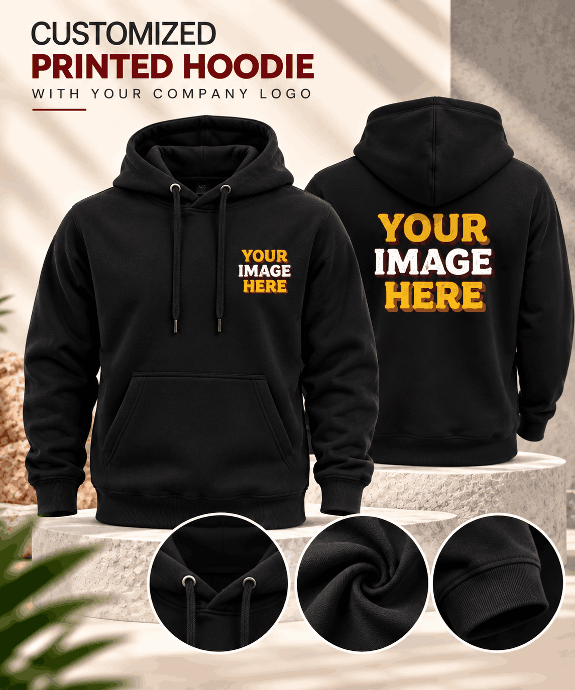 Jore customes Hoodie black (1)