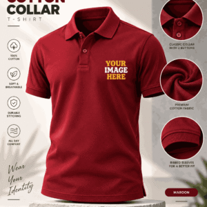 Cotton t-shirt (Collar)